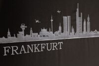 Strandkorb Komplettset: Ammersee Teak Bullauge - PE grau - Skyline Frankfurt