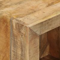 Beistelltisch / Hocker Cube 40 x 30 cm - Massivholz Mango