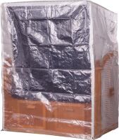 Strandkorb Schutzhülle -  Transparent PVC Zweisitzer Größe M Basic