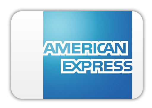 Wir akzeptieren Zahlungen per American Express